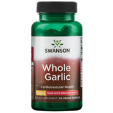Bottle of Swanson Organic Whole Garlic 700 mg