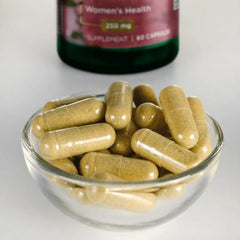 Supplement facts panel image for Swanson Ovarian Glandular