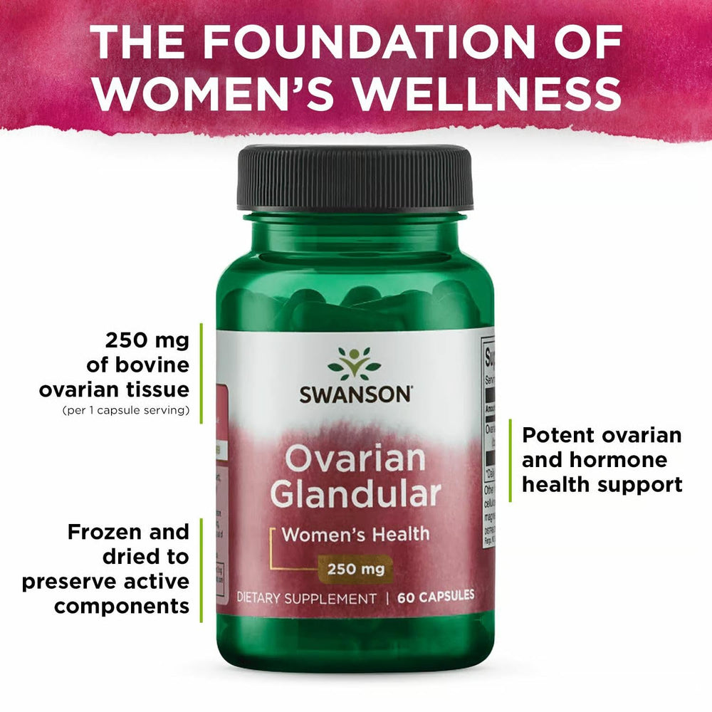 Dosage instructions for Swanson Ovarian Glandular
