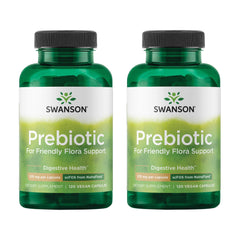 Swanson Prebiotic Capsules bottle with label
