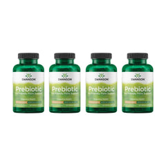 Swanson Prebiotic Capsules 4-pack front view