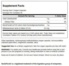 Close-up of probiotic capsule for Swanson supplement