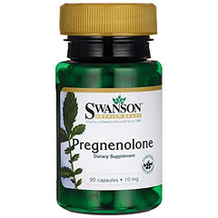 Swanson Pregnenolone label close-up
