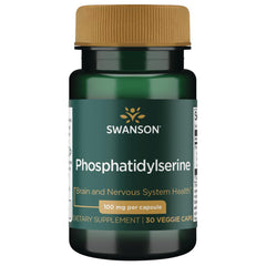 Hero image of Swanson Conjugated Phosphatidylserine with DHA 100 mg 30 capsules