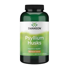 Swanson Psyllium Husk Dietary Fiber Supplement bottle front view