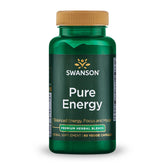 Swanson Pure Energy bottle with 60 vegan capsules