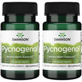 Swanson Pycnogenol 50 mg 50 Caps bottle - front view