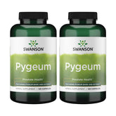 Swanson Pygeum two-pack bottle front view with label