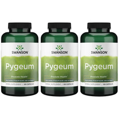 Swanson Pygeum herbal supplement bottle and packaging