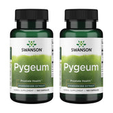Swanson Pygeum Prostate Health bottle – 2 pack, 100 capsules
