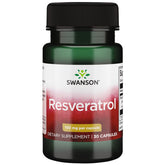 Bottle of Swanson Resveratrol 100 - 100 mg - 30 capsules