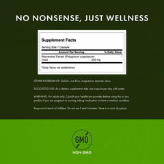 Three-pack Swanson Resveratrol bottles