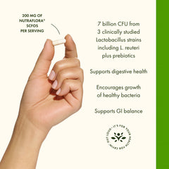 Daily dosage instruction for one veggie capsule