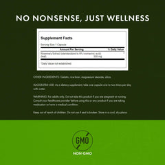 Front-facing Swanson Rosemary Extract packaging