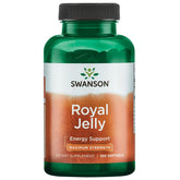 Front view of Swanson Royal Jelly 1000 mg 100 sgels bottle