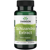 Swanson Schizandra Extract 500 mg bottle 60 capsules product image