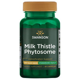 Swanson Siliphos Milk Thistle Phytosome 300 mg bottle - front view