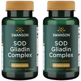 Swanson SOD Gliadin Complex 300 mg bottle - 2 pack