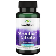 Swanson Strontium Citrate 340 mg bottle - image 1
