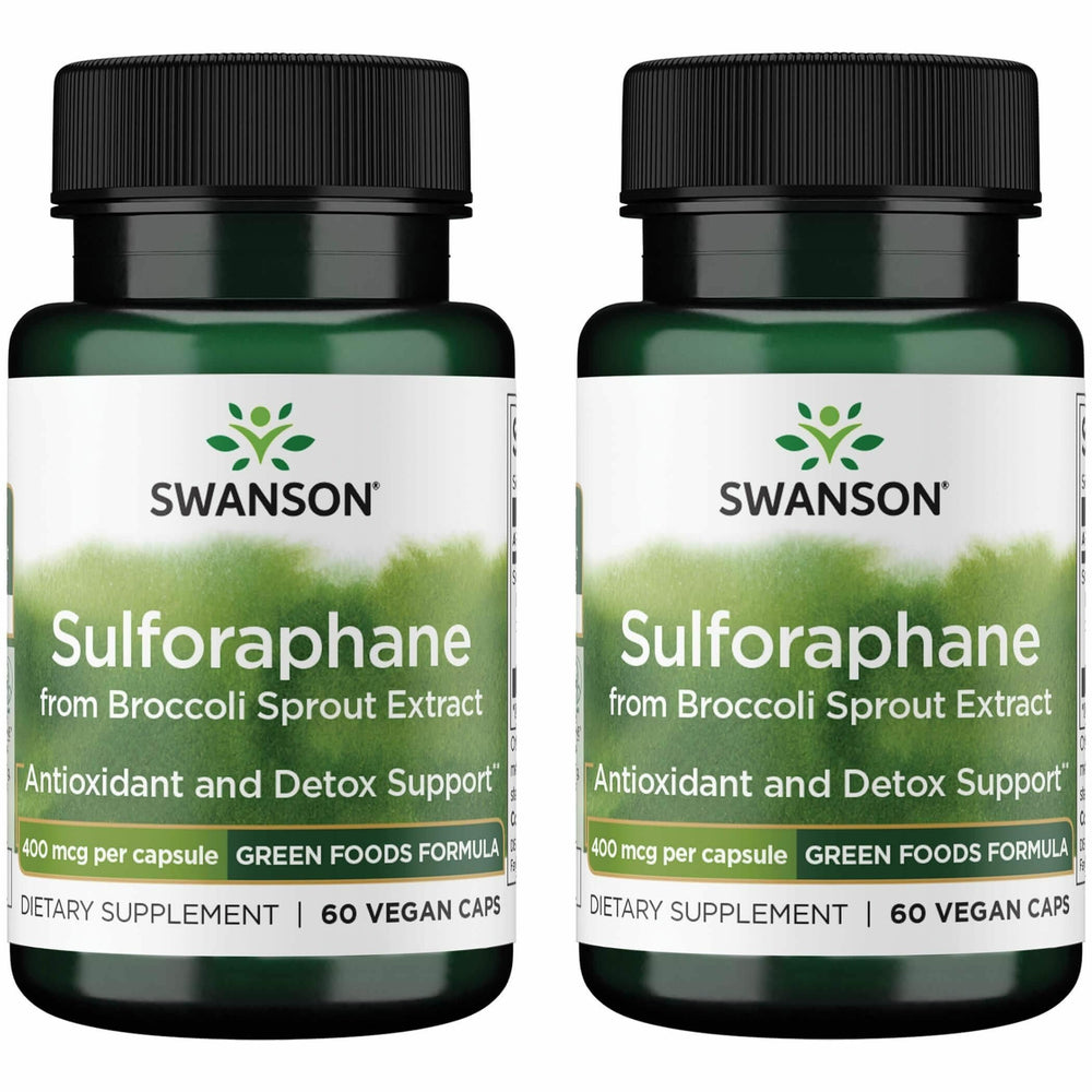 Swanson Sulforaphane bottle with label