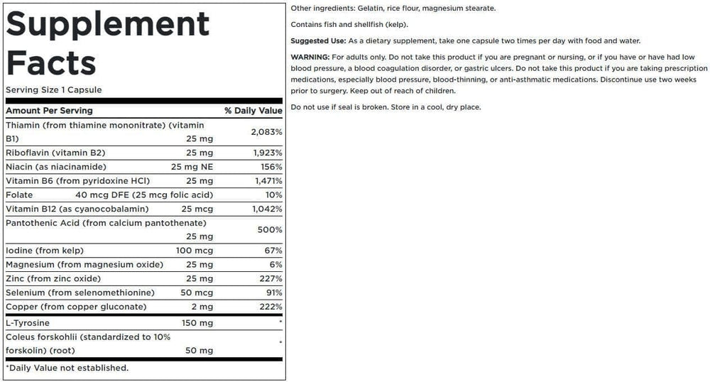 Back view of Swanson Thyroid Essentials 2-pack packaging