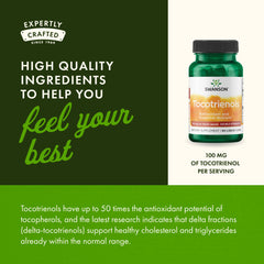 Three-pack packaging of Swanson Tocotrienols Double Strength