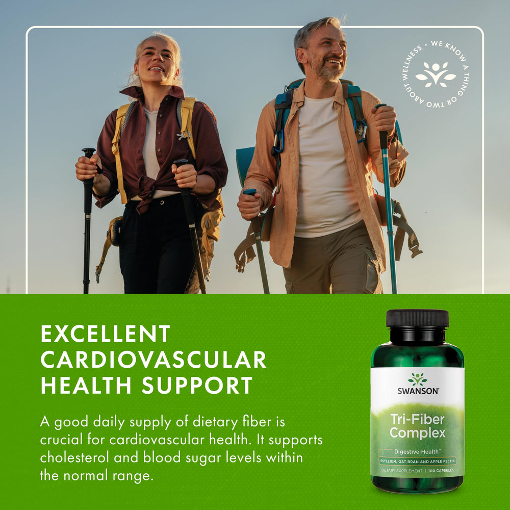 Bowel regularity support with Tri-Fiber Complex