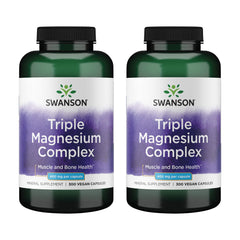 Swanson Triple Magnesium Complex bottle front view