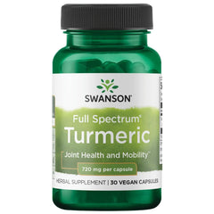 Swanson Turmeric 720 mg bottle front