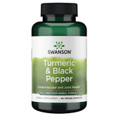 Swanson Turmeric & Black Pepper 90 Veg Caps bottle
