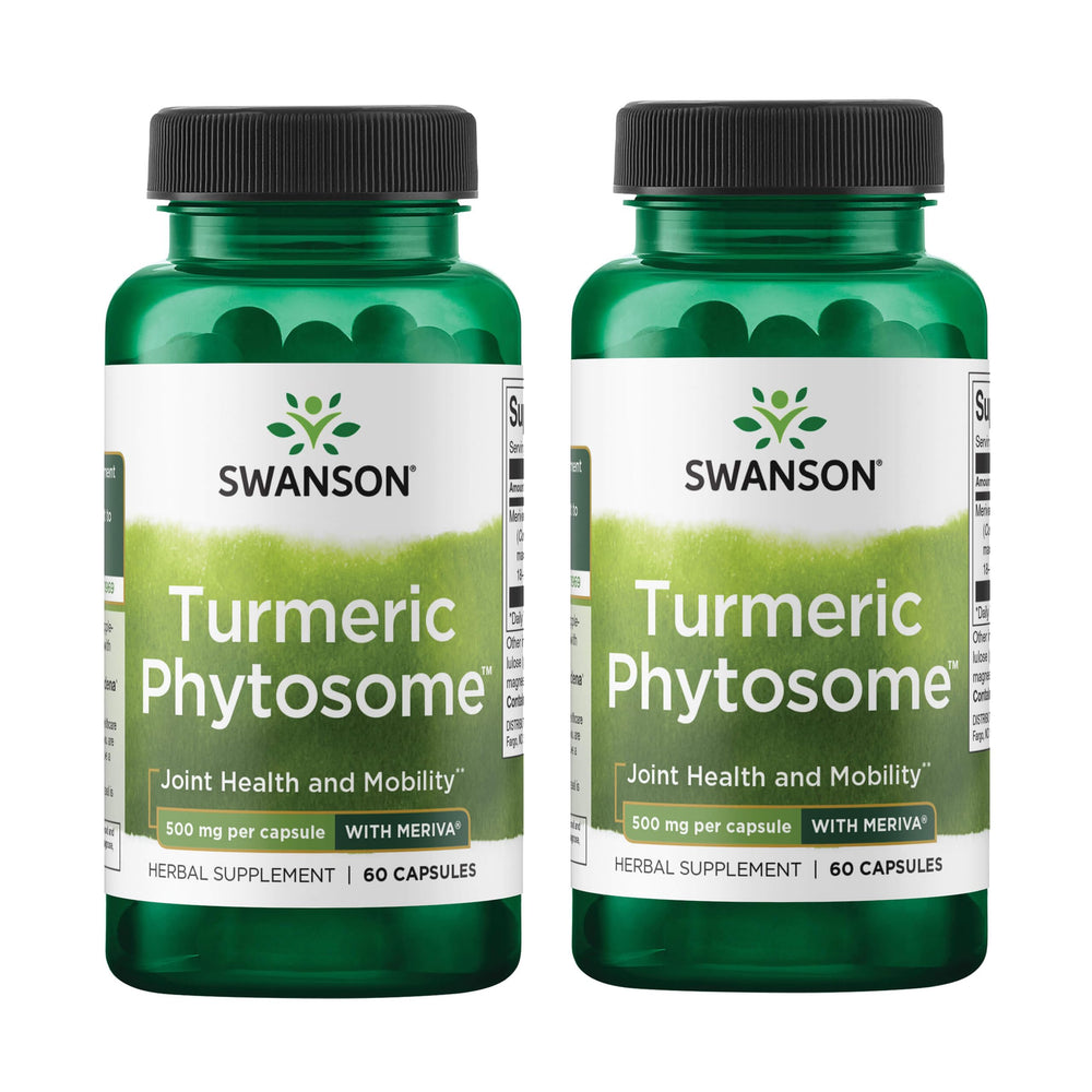Swanson Turmeric Phytosome Meriva 500 mg bottle front