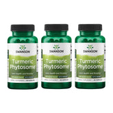 Front view of Swanson Turmeric Phytosome with Meriva 500 mg bottle