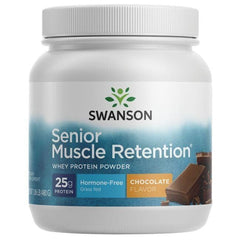 Swanson ULT Senior Muscle RET PD ingredients panel highlights organic six-grain blend