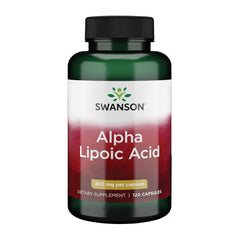 Swanson Ultra Alpha Lipoic Acid 300 mg bottle front highlighting antioxidant support