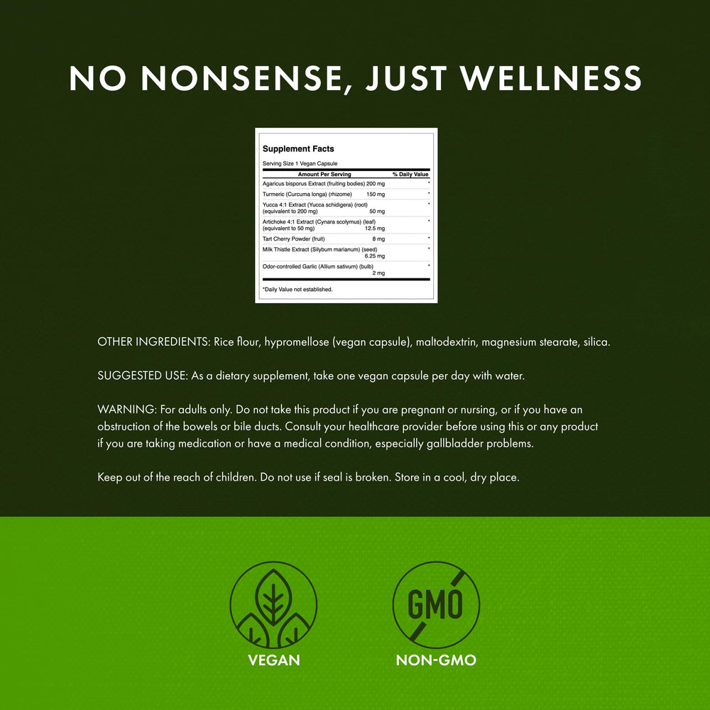 Swanson Uric Acid Cleanse label close-up highlighting high-quality ingredients.