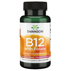 Swanson Vitamin B-12 Lozenges 1000 mcg – 250-count bottle (hero image)