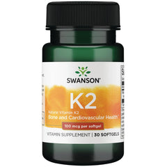 Swanson Vitamin K2 MK-7 bottle front