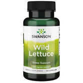 Swanson Full Spectrum Wild Lettuce 450 mg bottle front label
