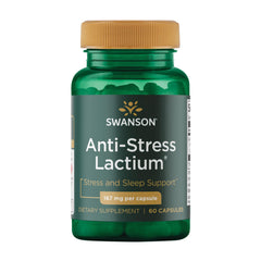Swanson Anti-Stress Formula Lactium bottle — 60 capsules