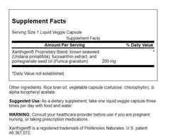 Swanson Xanthigen brown seaweed close-up, emphasizing natural ingredient.