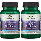 Hero image for Swanson Zinc Picolinate 50 mg immune health capsules pack-2