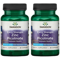Hero image for Swanson Zinc Picolinate 50 mg immune health capsules pack-2