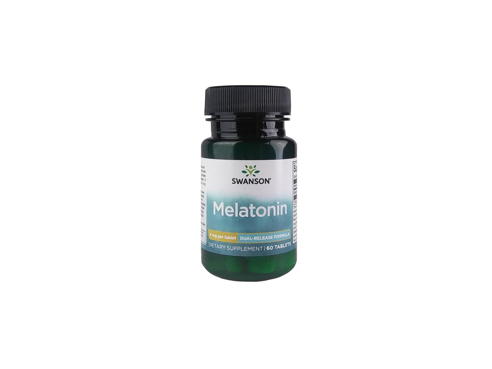 Swanson Melatonin 3 mg bottle – 60 count