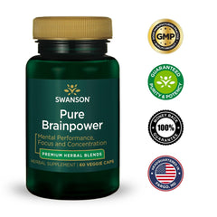 Swanson Pure Brainpower packaging image
