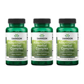 Bottle label for Swanson Rhodiola Ashwagandha Ginseng Complex