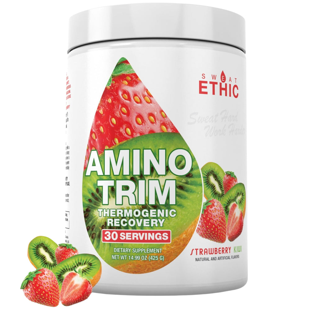 Sweat Ethic Amino Trim Blueberry Lemonade flavor, 30 servings
