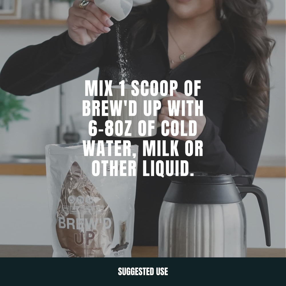 Sweat Ethic Brew’D UP with Colombian beans showing flavor and energy delivery