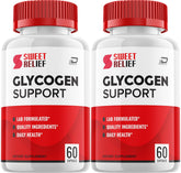 Sweet Relief Glyco Capsules bottle front view