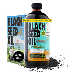SWEET SUNNAH Black Seed Oil amber bottle 16 oz ready for daily use