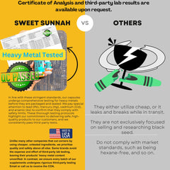 Sweet Sunnah cold-pressed Kalonji oil—fresh, bioavailable nutrition.